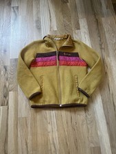 Cotopaxi Kids Teca Fleece Full-Zip Jacket Mustard Yellow Size Small