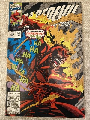 DAREDEVIL #313 Marvel Comics - 1992 NM