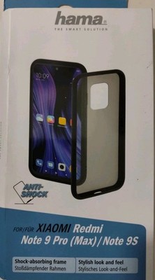 Hama Cover Invisible Für Xiaomi Redmi Note  9 Pro (Max)/9S Anti-Shock Getönt 