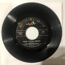 Rare Northern Soul 45 - MARVELOWS - Your Little Sister / The Shim Sham - ABC NM