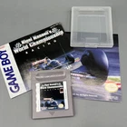 Game Boy Nigel Mansell’s World Championship Racing W/ Case Manual + Poster