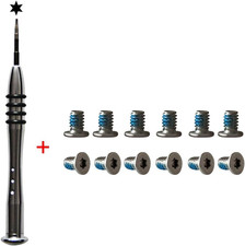 12PCS M2x3 Torx T5 Bottom Cover Screws  Screwdriver for Dell XPS 13 9343 9350 9