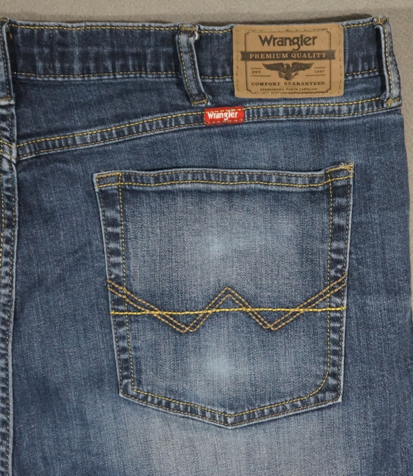 WI13412 FANTASTIC **WRANGLER** FLEX STRAIGHT LEG MENS BLUE WI13412 FANTASTIC **WRANGLER** FLEX STRAIGHT LEG MENS BLUE