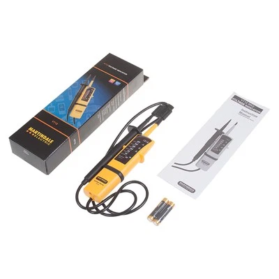 Martindale VT12 Voltage & Continuity Tester - LED, GS38 Indicator / UK