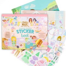 Large Sticker Book for Kids Magical Adventure with 350 Stickers