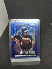 Frank Thomas 2022 Panini Prizm Old School Blue Mojo /199 #OS-3 White Sox