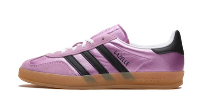 Adidas Gazelle Indoor Bliss Lilac Black JS1406 Women's Size New