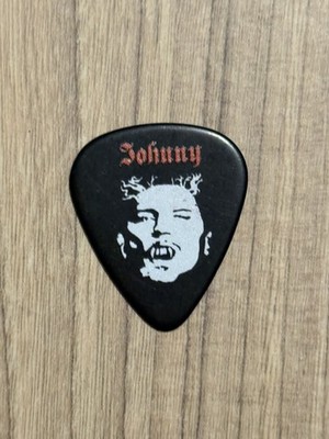 JOHNNY DEPP SUPER RARE EVENT USED GUITAR PICK HOLLYWOOD VAMPIRES