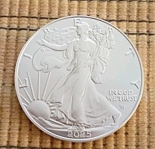 2025 American Silver Eagle .999 Fine 1 oz Silver Coin