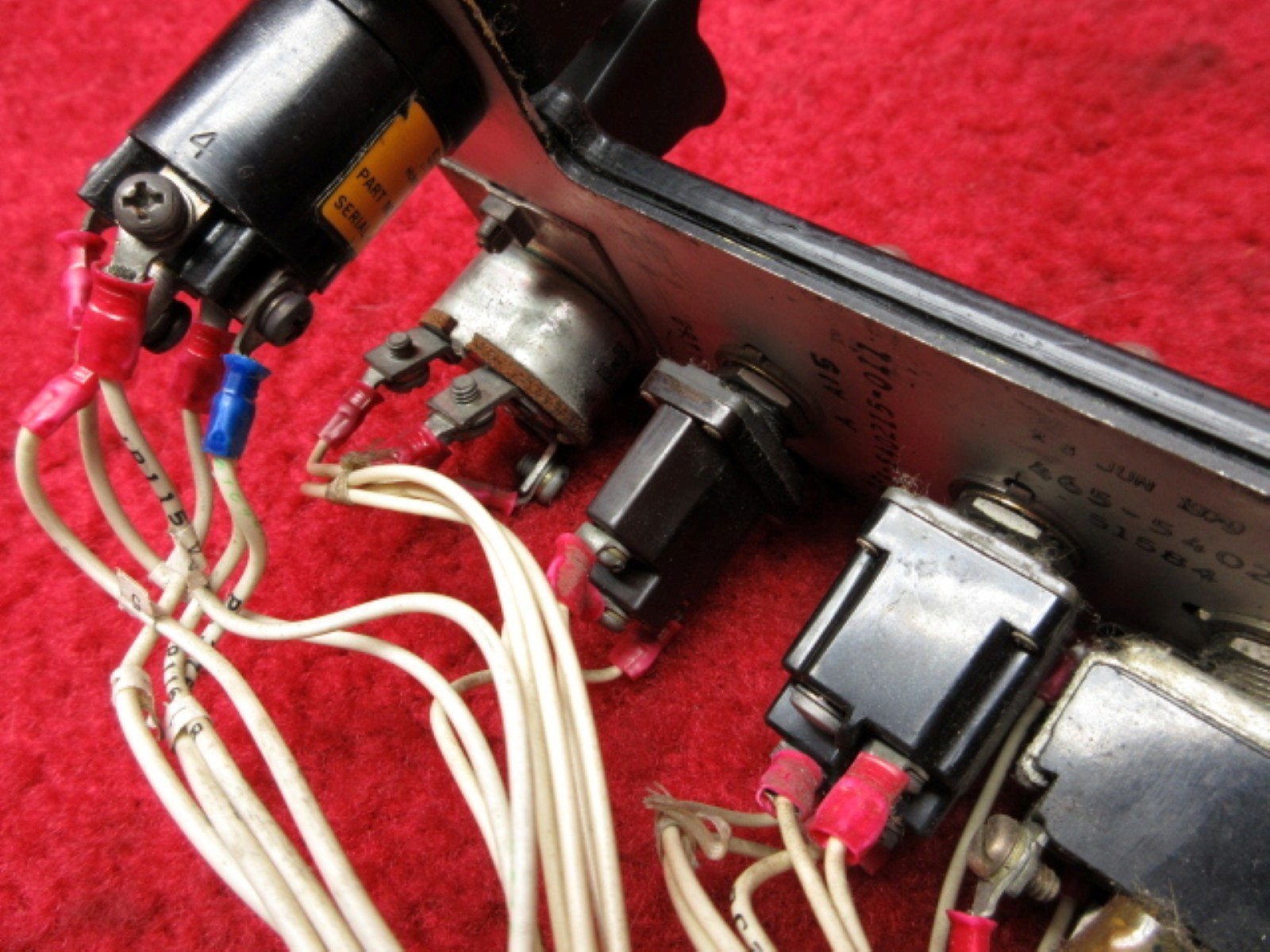 Alco Controls Corp Control Panel W/ Switches PN 465-540215-021