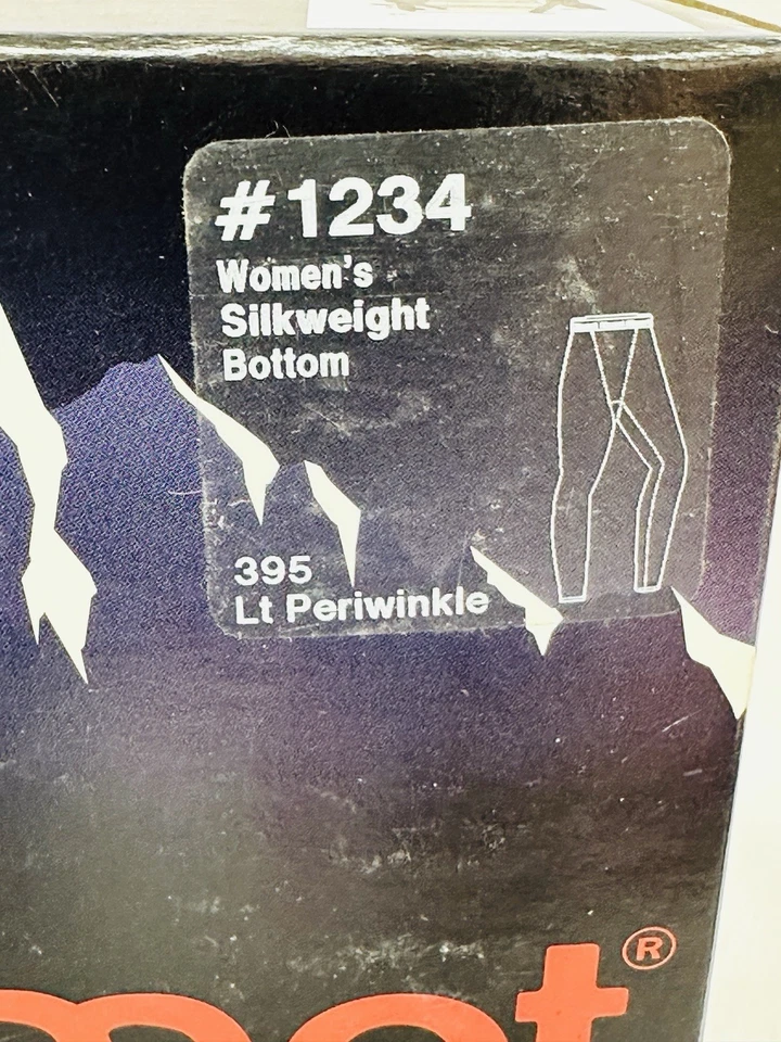 Marmot Mujer Medio Azul Periwinkle Largo Ropa Interior Leggings Capa Base Pantalones Foto 2 de 4