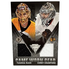 Tuukka Rask Rookie Card Checklist and Autograph Memorabilia Guide 14