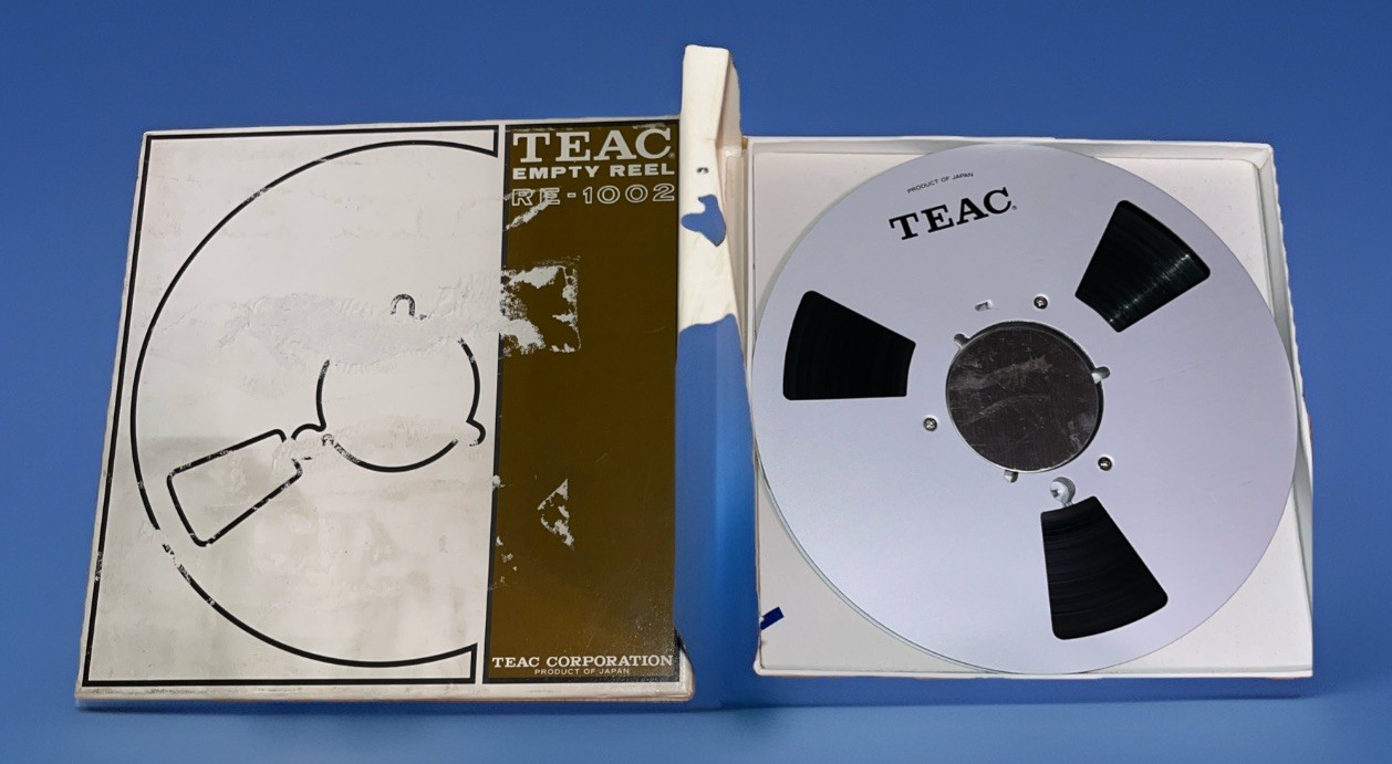 TEAC RE-1002 With Recording Tape 10.5” Lot of 2  in Box READ READ READ Preowned