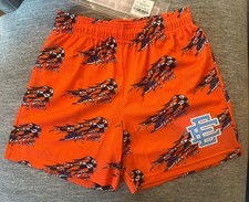 Eric Emanuel x Matty Boy EE Shorts SS26 Size Large Brand New Stay Fast Orange