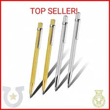 Scriber Marking Tools, 4Pcs Premium Aluminium Tungsten Carbide Tip Scriber, Etch