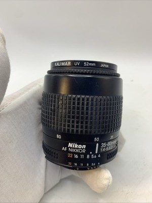 Nikon AF Nikkor 35-80mm f/4-5.6 D Zoom Lens [Exc+5] (xxx) + Kalimantan Uv Japan