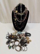 Bulk Assorted Mix Of Costume Jewelry For Crafts  Jewelry 2 Lb