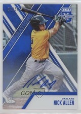 2017 Panini Elite Extra Edition Aspirations Blue 4/50 Nick Allen #198 Auto 0c6