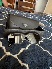 PRADA Unisex Sunglasses   Black