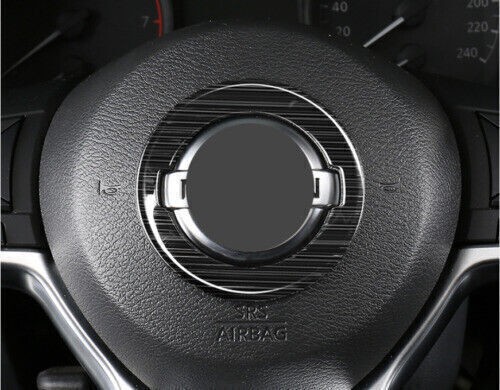 Steering Wheel Sheet Ring Trim For Nissan Altima Teana 2019~2022 Black Titanium - Zdjęcie 4 z 5