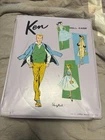 Vintage 1960s Ken Doll Case - 1961 Ponytail Wardrobe - Mattel Trunk