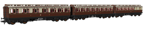 978013 Rapido Trains OO GWR "Evolution" Non-Corridor Carriage Pack | Zustand: New