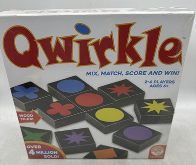 Qwirkle Board Game MindWare 2018 NEW Sealed Box