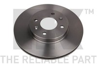 2X Nk Bremsscheibe 203523 FüR Hyundai Rio Kia Accent Pb Mc Pbt I20 1 3 Crdi Lpg