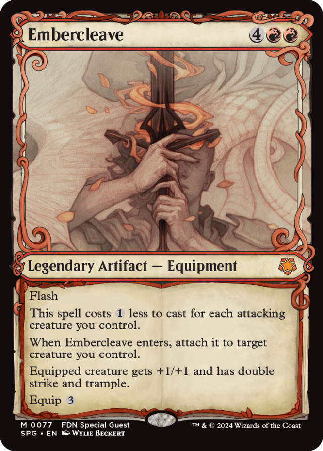 Light Play x 1 Embercleave - Foil - Showcase Special Guests