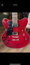 Left Handed ~Hofner  Contemporary Series HCT-VTH Sunburst Very Thin Electric 