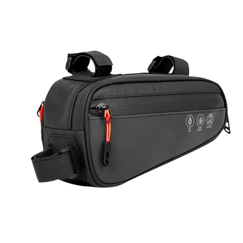 Sac De Cadre De Vélo Rhinowalk - Triangle Sous Tube Supérieur - Étanche, Avec Poches Latérales - Pour VTT, Vélo De Route, Gravel