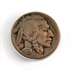 1923 S Buffalo Nickel US Coin -  1923S VG Full Date San Francisco Mint 5C
