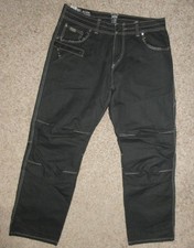 NWT KUHL CRAG SERIES REBEL BLACK PANT MEN SZ 36X30 HEAVY COTTON CANVAS