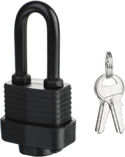 Waterproof Heavy Duty 2.9 1.5inch Laminated Steel Padlock with Keys for Out...