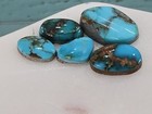 Super Rare Natural Nevada Gem High Grade Turquoise Lot Cabochon 12 Carats  — photo 9