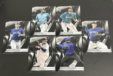 2025 Topps Black Chrome Seattle Mariners Lot Rookie And Veterans Base