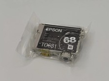 Genuine Epson 68 Black Printer Ink Cartridge  T0681  Sealed No Box 