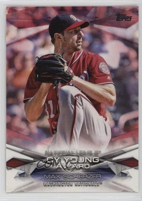 2018 Topps MLB Awards Red 3/10 Max Scherzer #MLBA-11 13iq