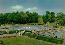 Wolfenbuttel Stadtbad Postcard Germany 1978 Pool Scene Airmail Written Postmark