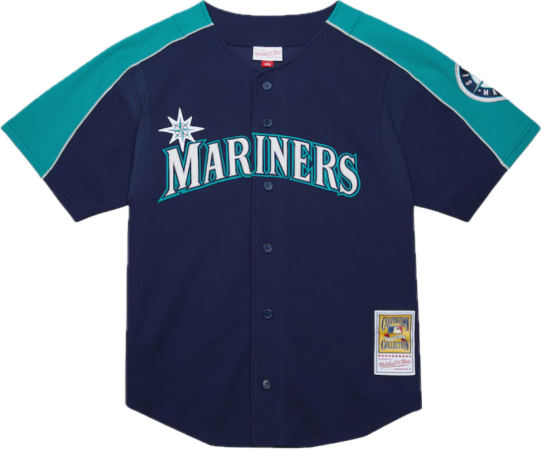 Men's Ichiro Suzuki Navy Seattle Mariners 2006 Authentic Batting Practice Jersey