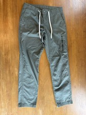 Vuori Men  s Ripstop Green Organic Cotton Pants Size Small
