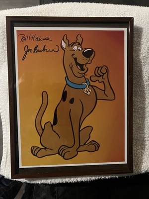 Hanna Barbera Scooby - Doo picture Authentic Autographs Hanna Barbera