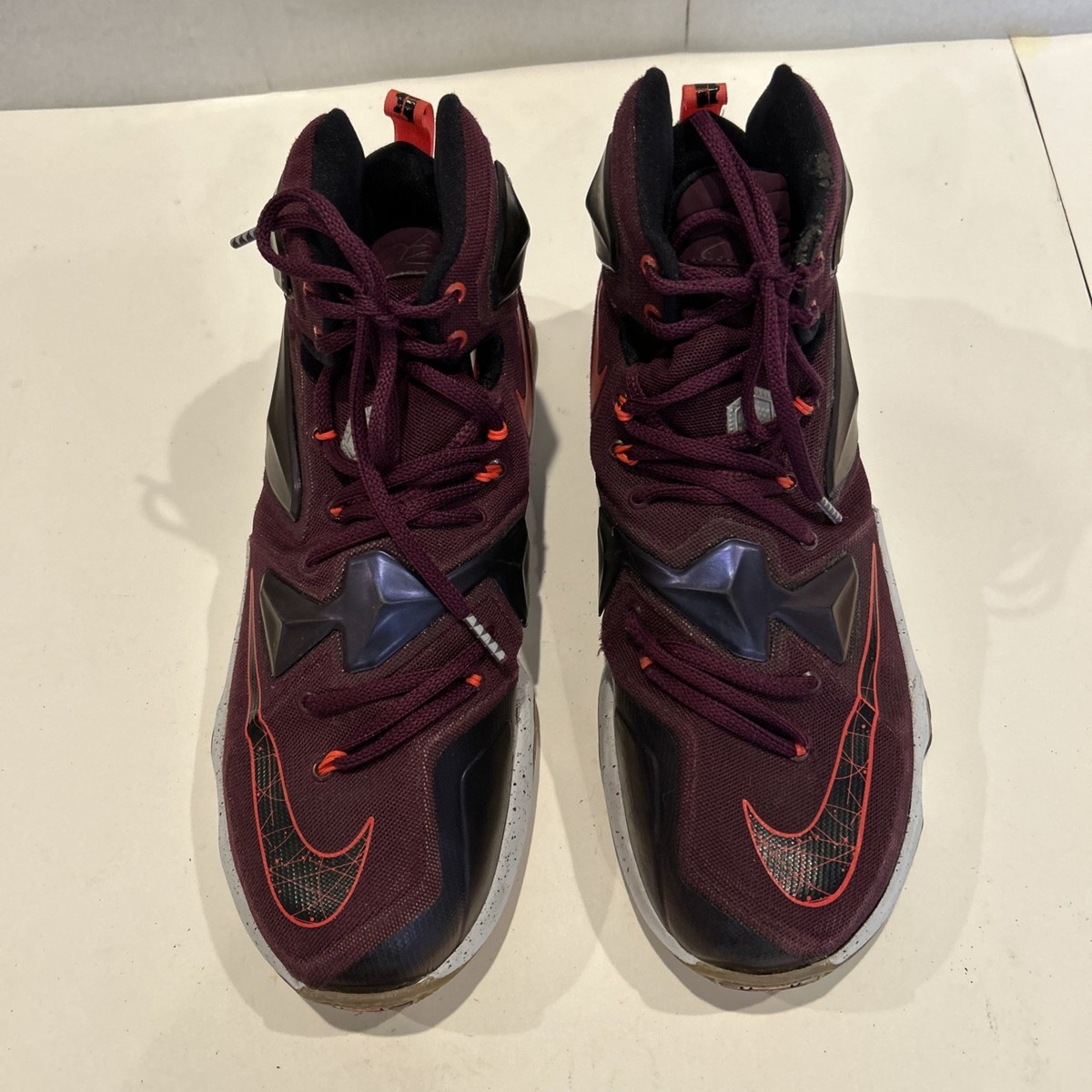 Size 10.5 - Nike LeBron 13 Mulberry 807219-500 | eBay