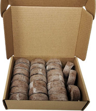 Kokos-Quelltabletten Ø45mm Made by Jiffy® Quell-Töpfe Aussaaterde Anzuchterde Ko