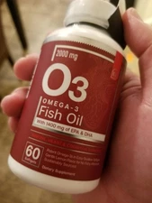 Essential Elements Omega-3 Fish Oil – EPA & DHA, 60 Softgels
