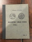 United States Roosevelt Dime collection #1 album 49 coins