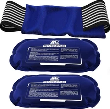 Ice Packs for Injuries Reusable (3-Piece Set) – Hot and Cold 3 Piece Set 