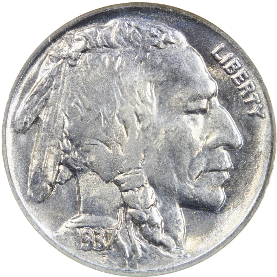 1937 5C NGC/Gold CAC MS65 - Buffalo Nickel - Image 3 of 4