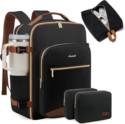 40L Large Travel Backpack for Women Men, 17 Inch Carry on Backpack for Traveling