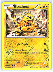 Electabuzz 29/111 Furious Fists Reverse Holo Common